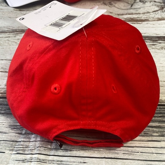 Nike Unisex Kids' University Red Cap with White Logo Sz (Child 4-6) - Picture 3 of 6